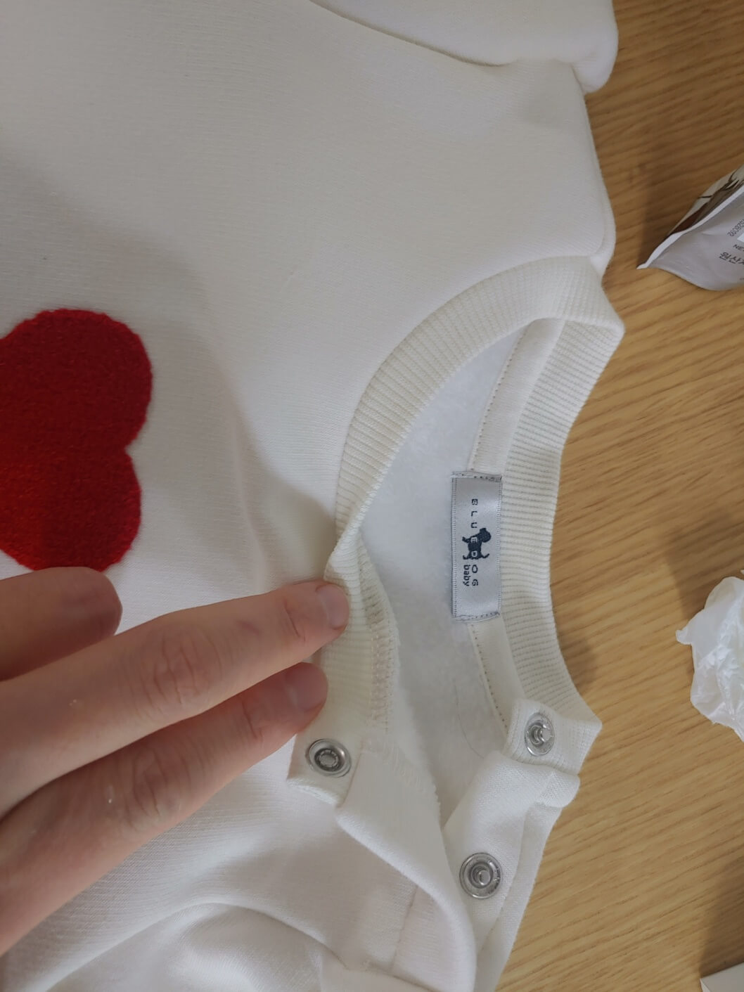 블루독베이비 상하복 외형2