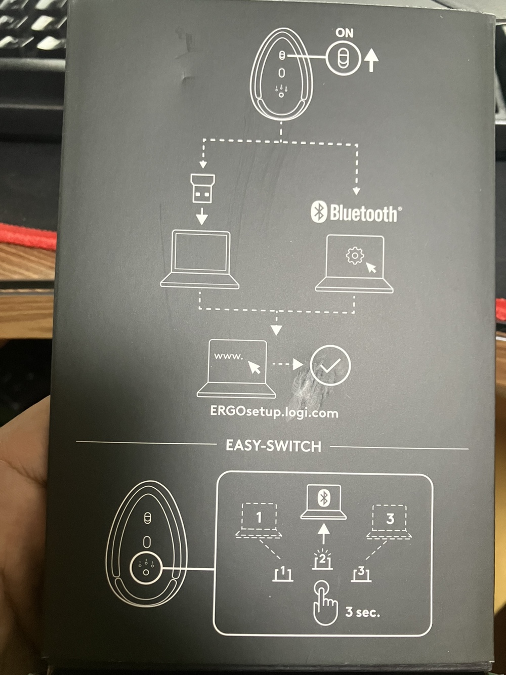 로지텍 버티컬 마우스 MX