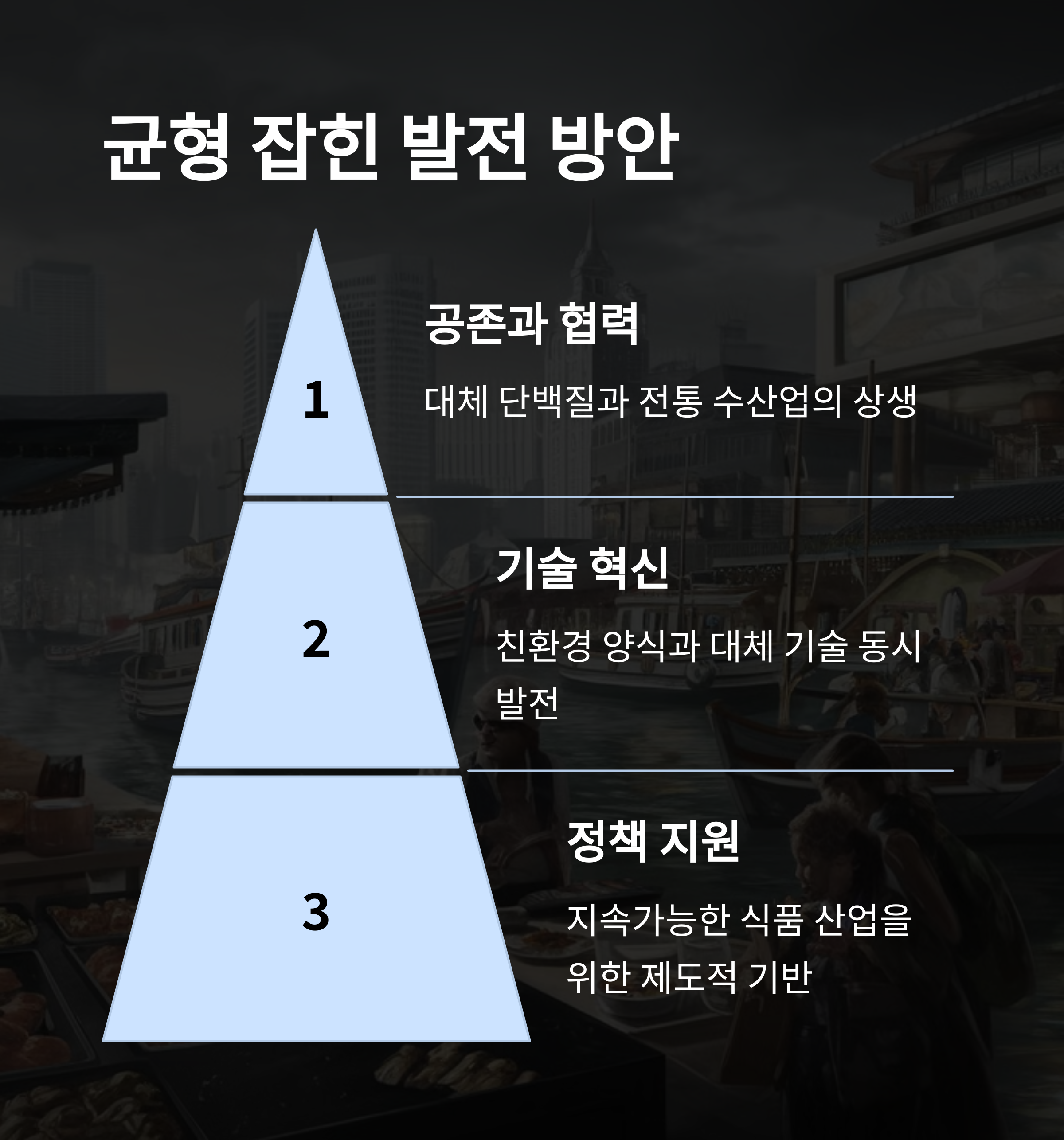 대체단백질시대 미래식품혁명