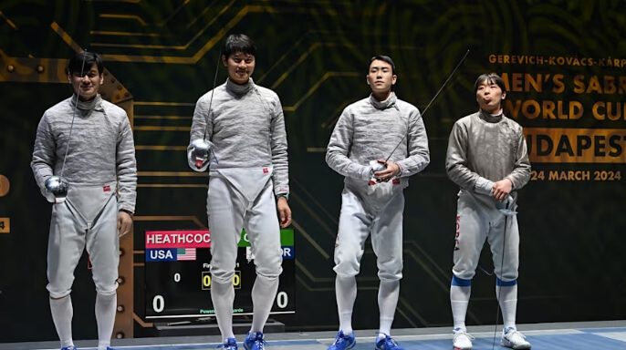 펜싱 남자 선수단