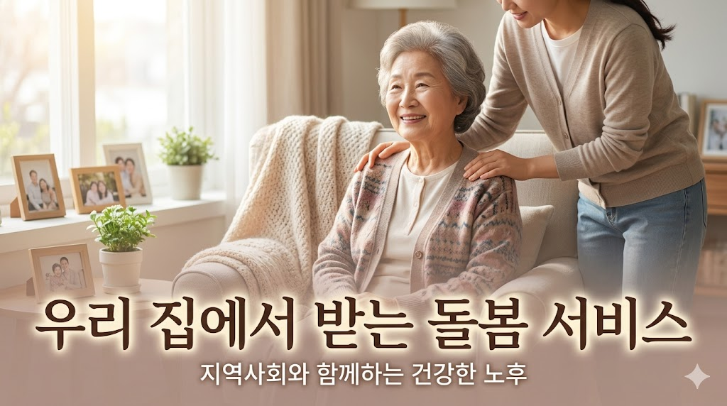 살던 집에서 받는 의료 요양 통합돌봄 서비스 이용 대상자 가이드 썸네일