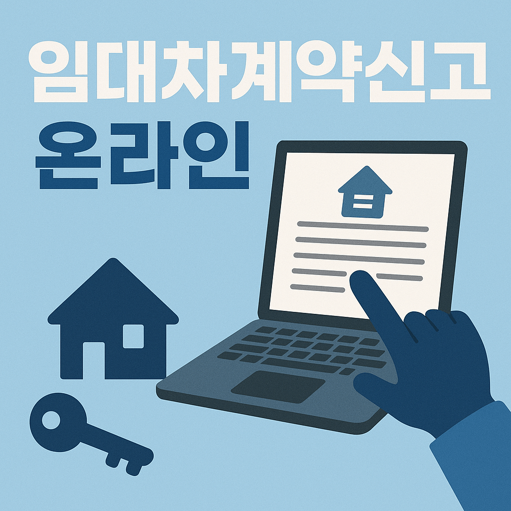 임대차계약신고 온라인