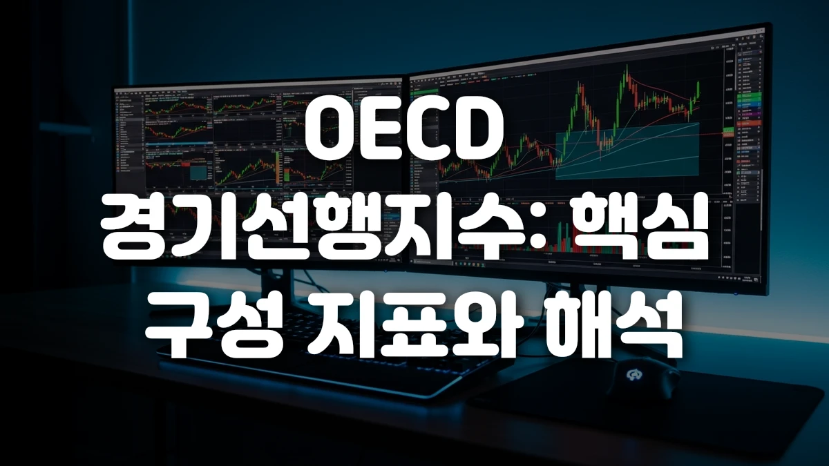OECD 경기선행지수 핵심 구성 지표와 해석