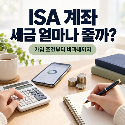 ISA 계좌 뜻과 비과세 혜택, 가입 전 알아야 할 조건과 주의점