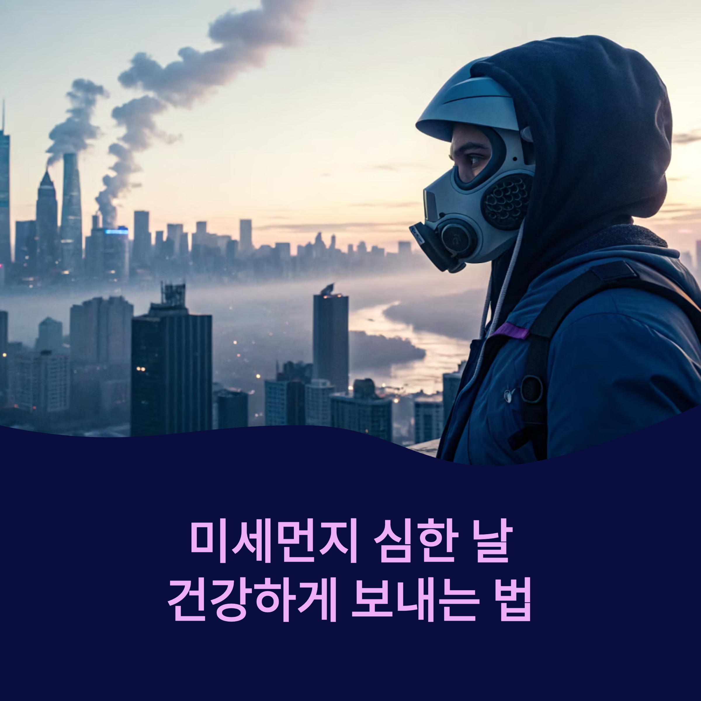 미세먼지 심한 날 건강 지키는 7가지 생활습관