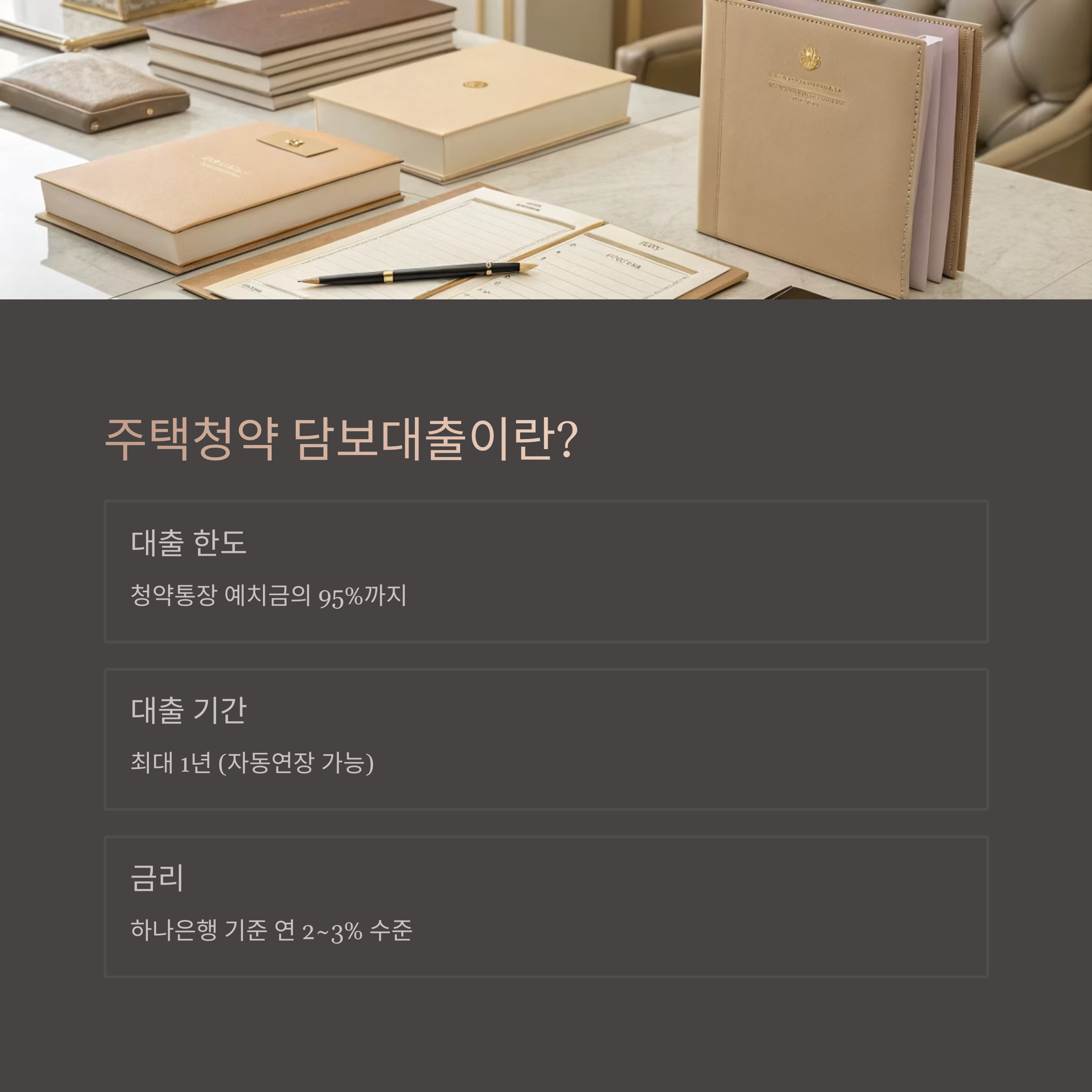 주택청약 담보대출