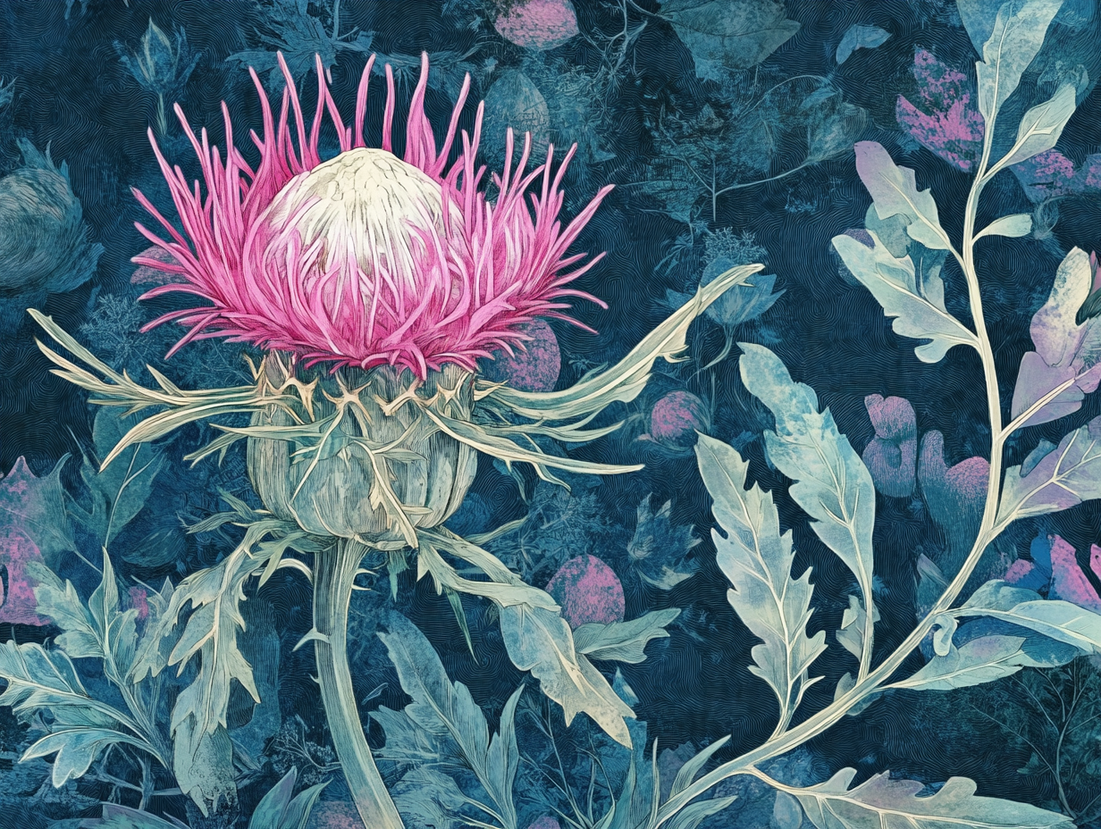 10월 21일 탄생화 엉겅퀴(Thistle)