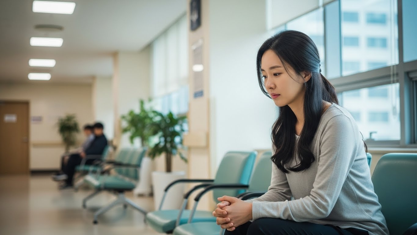 갑자기 어지럽고 식은땀 배아픔