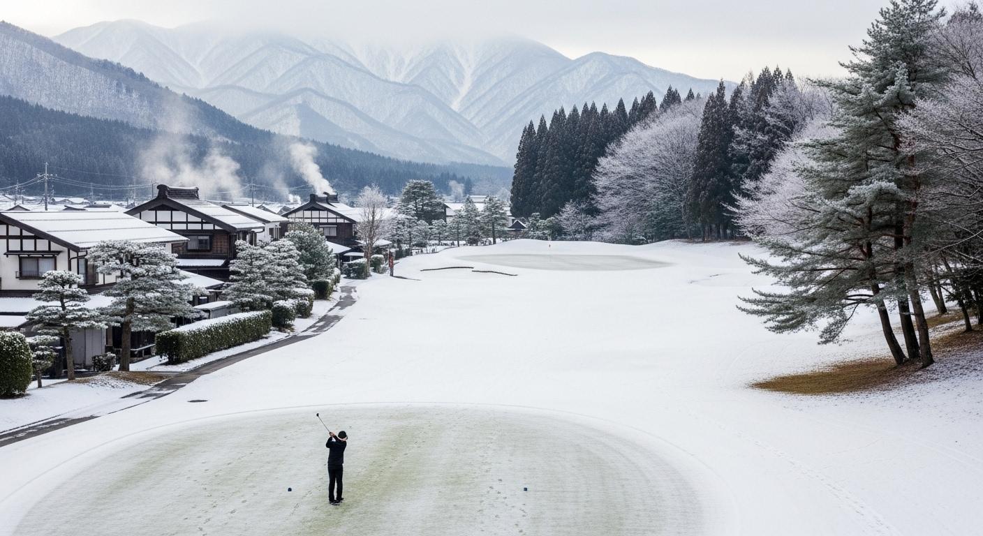 일본 겨울골프여행 패키지