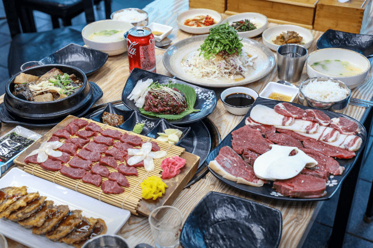 성산 맛집 "제주섭지회관&마돈" 음식