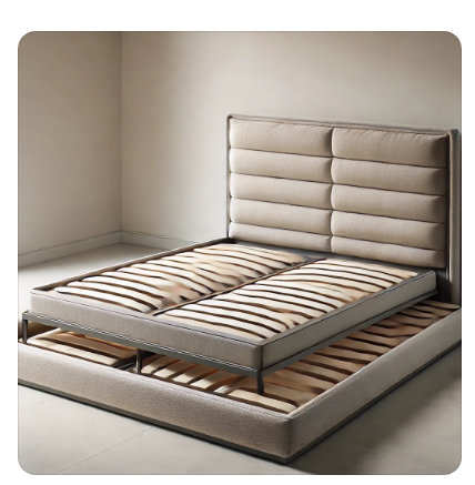 패브릭 침대 프레임