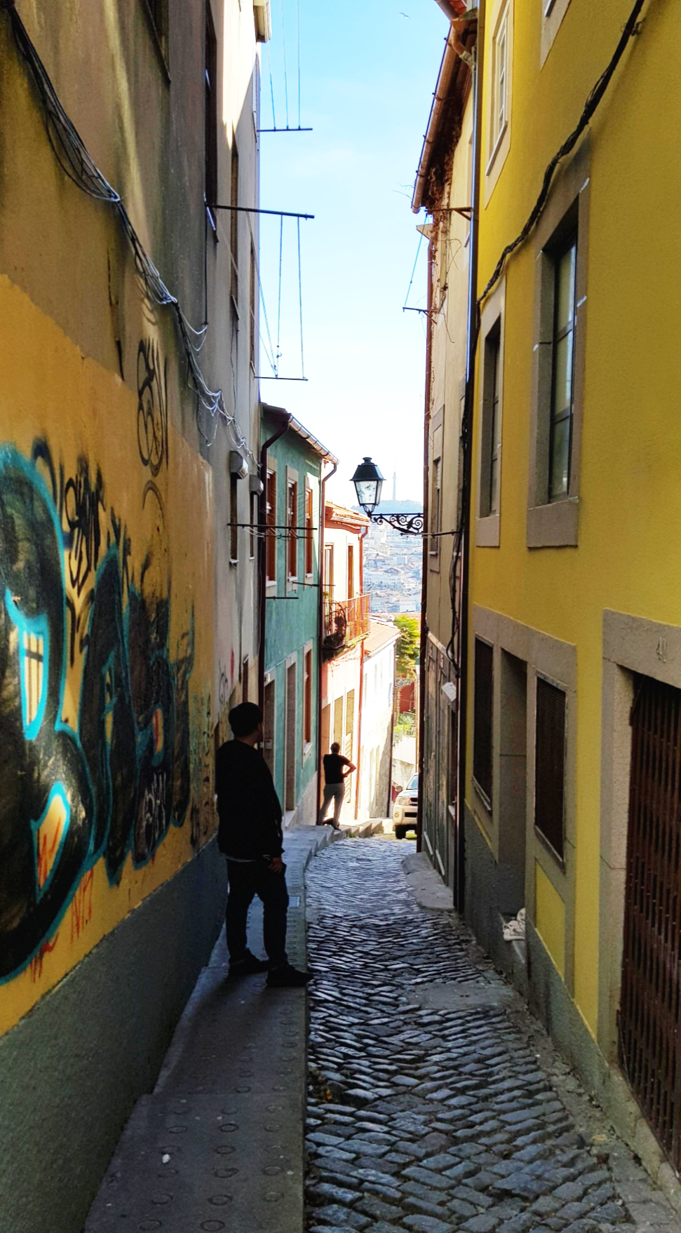 포르투갈 포르토 언덕길