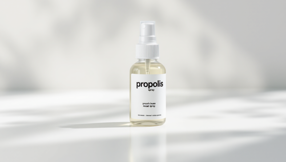 프로폴리스 코 스프레이가 놓여있는 모습