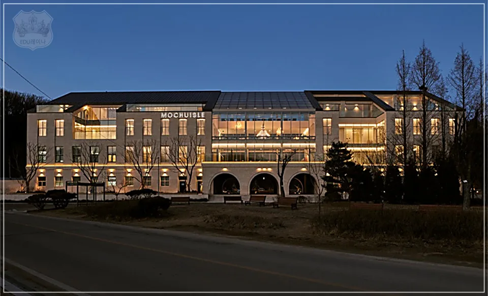 모쿠슈라-밤풍경-전등불빛