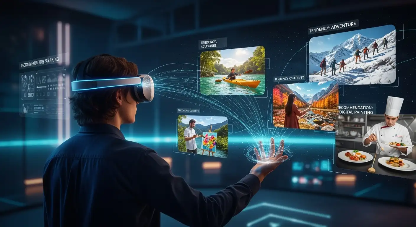 <img src="ai_hobby_immersion_experience.webp" alt="AI가 사용자의 성향을 분석해 몰입감 있는 취미를 추천하는 과정">