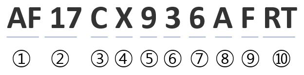 삼성 에어컨 모델명 그림입니다.