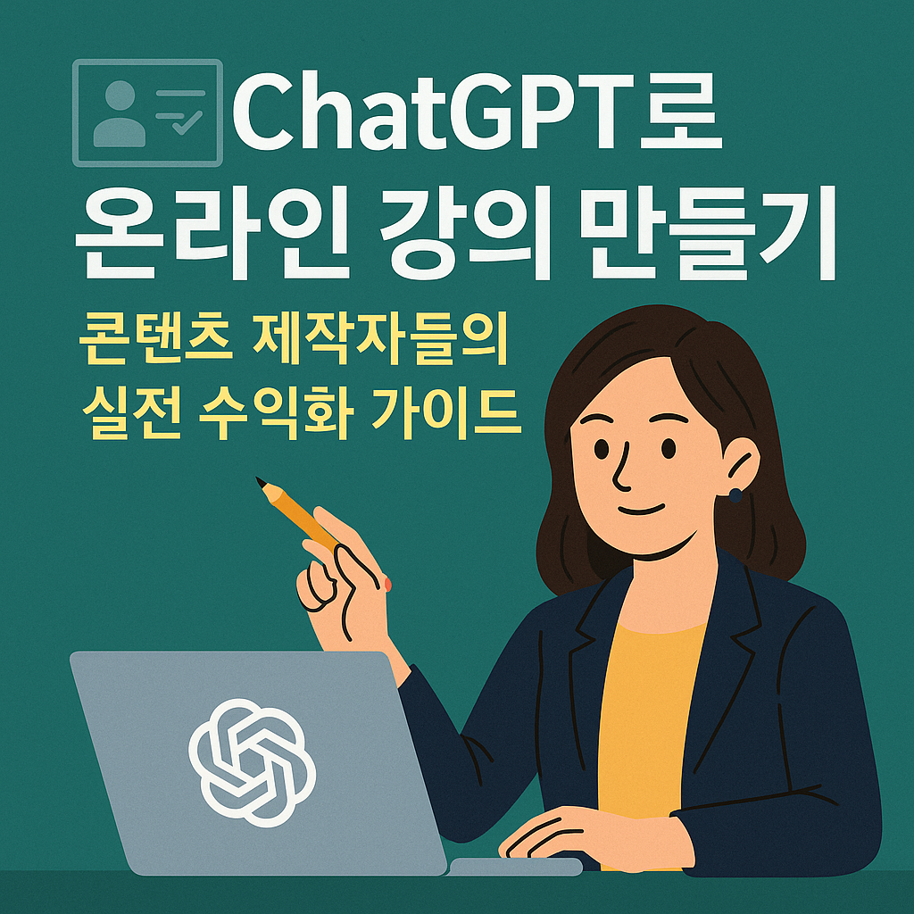 ChatGPT로 온라인 강의 만들기
