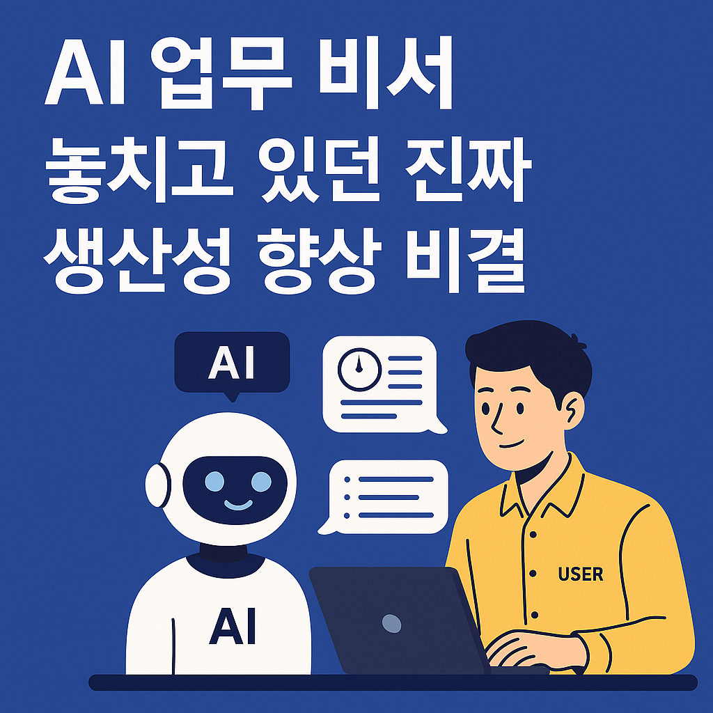AI 업무 비서: 놓치고 있던 진짜 생산성 향상 비결