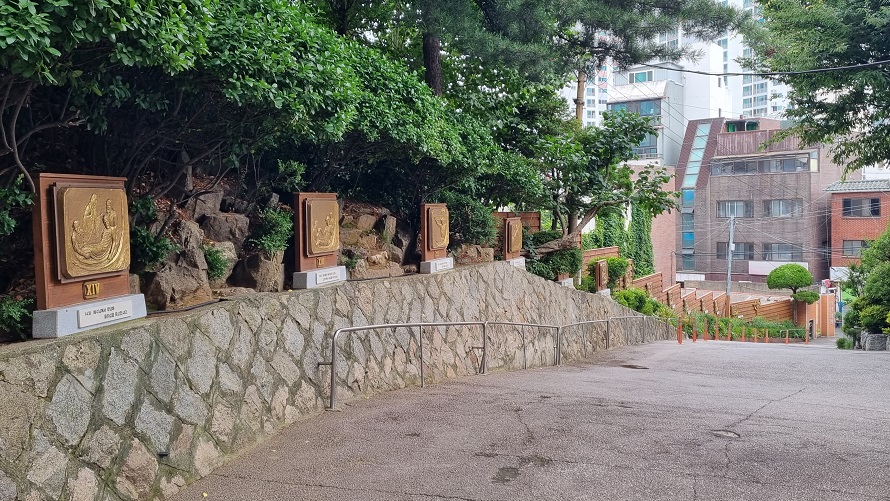 능곡성당 십자가의 길 사진