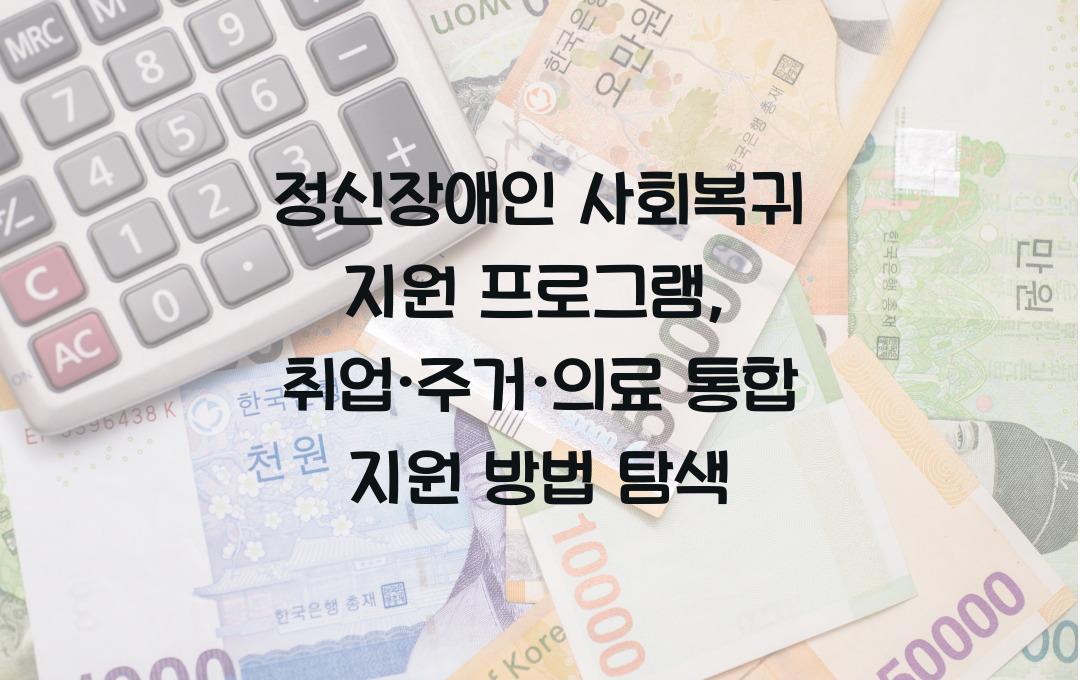 정신장애인 사회복귀 지원 프로그램, 취업·주거·의료 통합 지원 방법