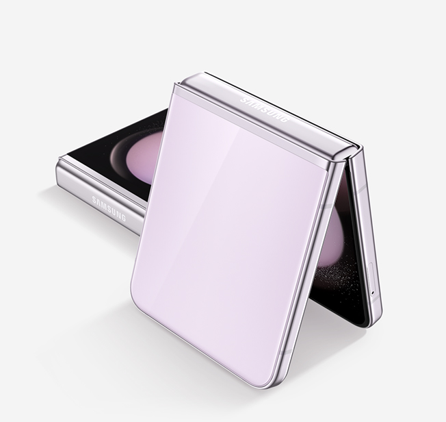 갤럭시-Z-플립5-라벤더