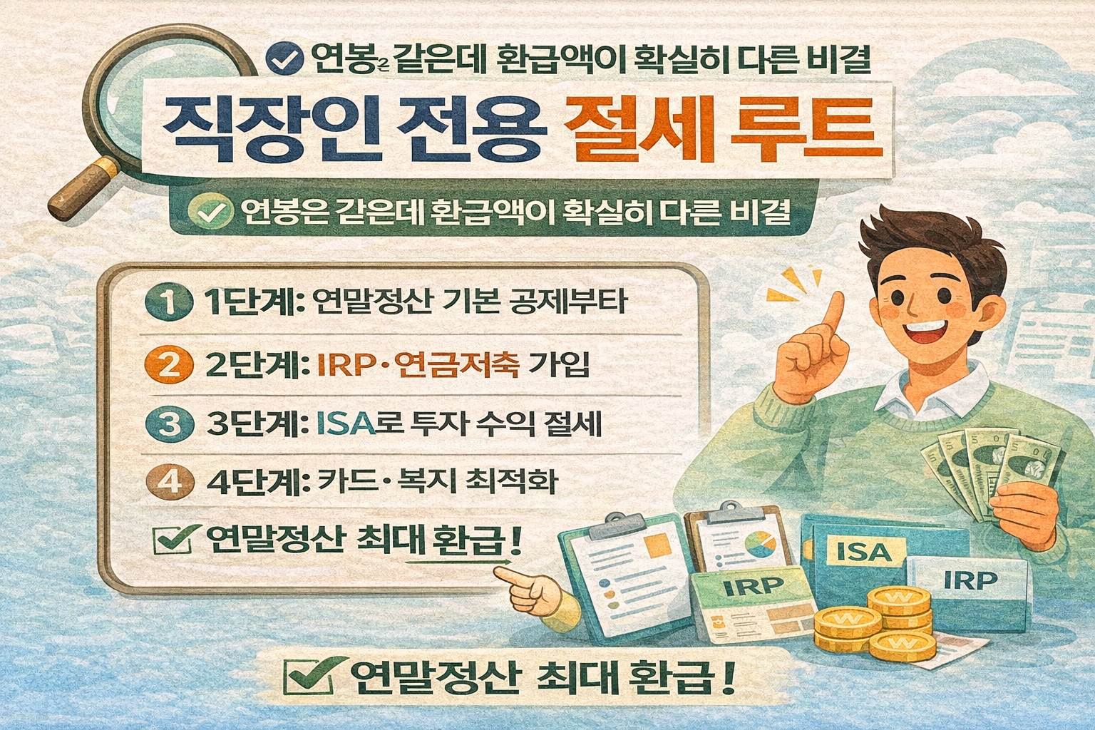 직장인 절세 루트 완전 정리