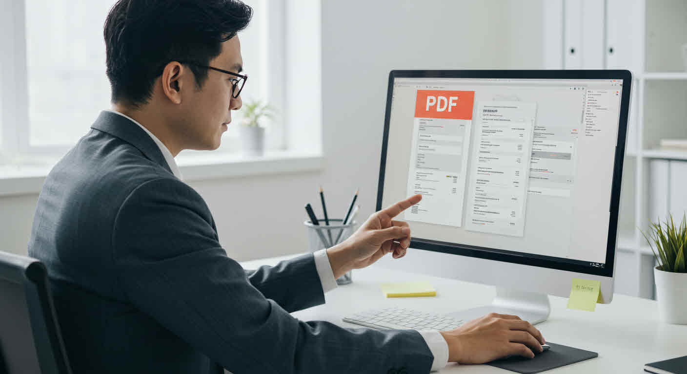 PDF 파일 쪽번호 매기기