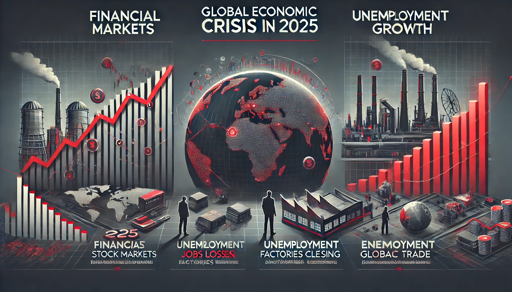 글로벌 경제 위기 가능성 이미지