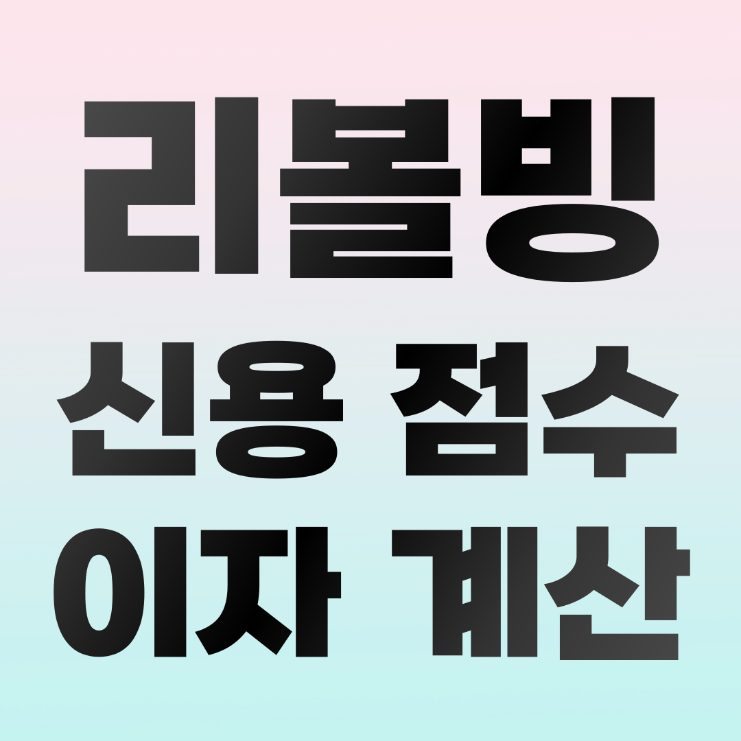 리볼빙 뜻