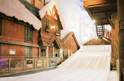 원마운트-스노우파크-실내썰매장