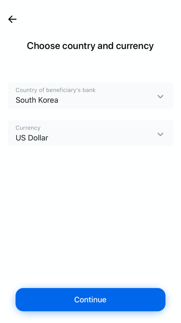 Revolut 송금 완료