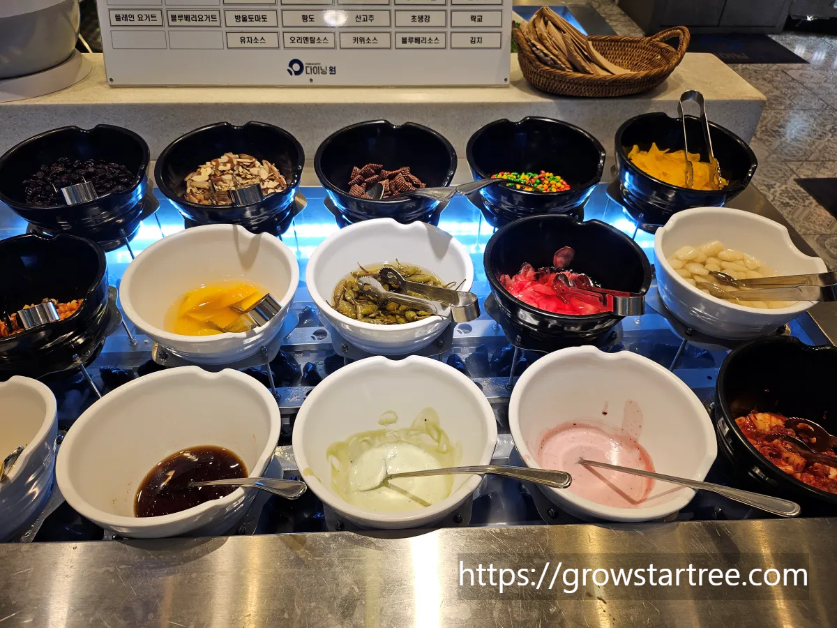 다이닝원 본점 소스류