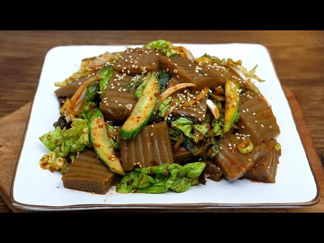 도토리묵 무침 황금레시피 양념장 꿀팁_8