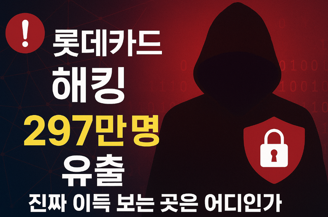 롯데카드 해킹 누가 가장 이득보나? MBK·매각가·CVC 유출 완전분석