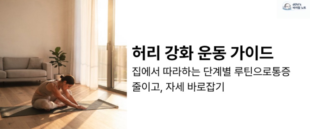 허리 강화 운동 대표이미지