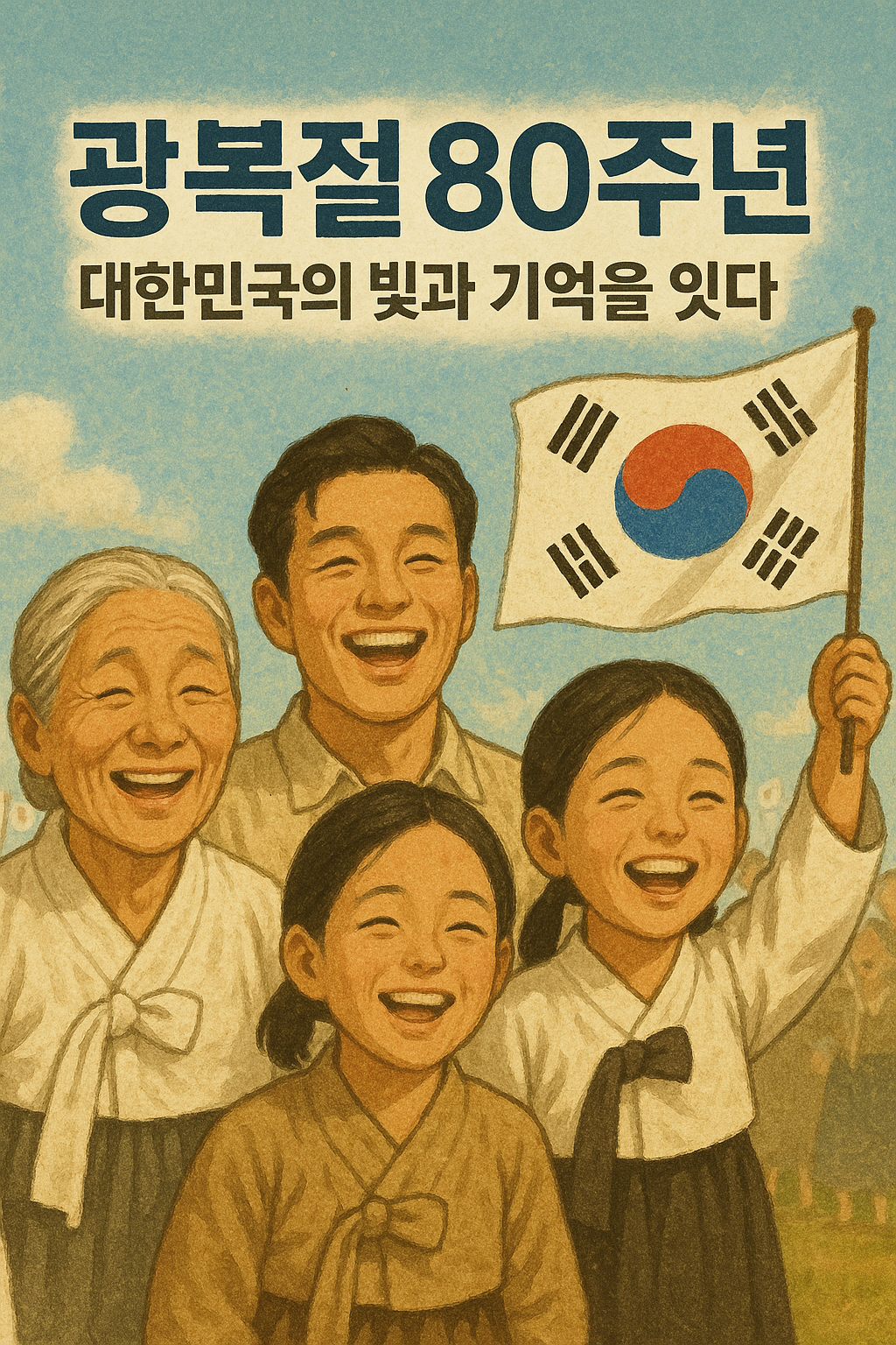 광복절 80주년 대한민국의 빛과 기억을 잇다