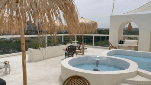 수원 카페 맛집 도나스데이 수원 - 루프탑 영상