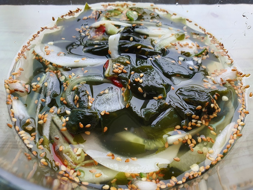 미역오이냉국