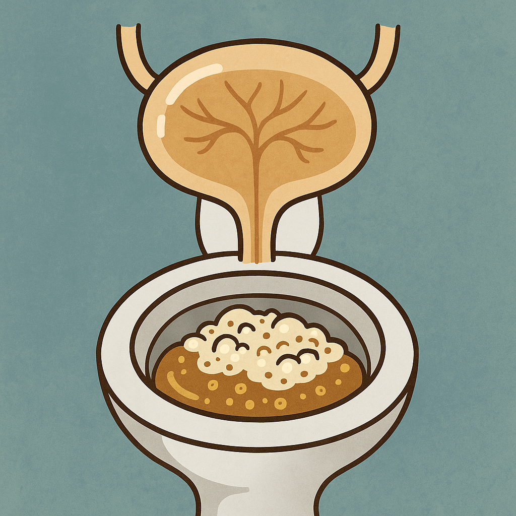 소변 색 진하고 거품 많을 때