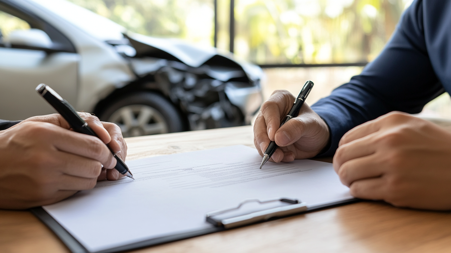 자동차 사고 합의서
