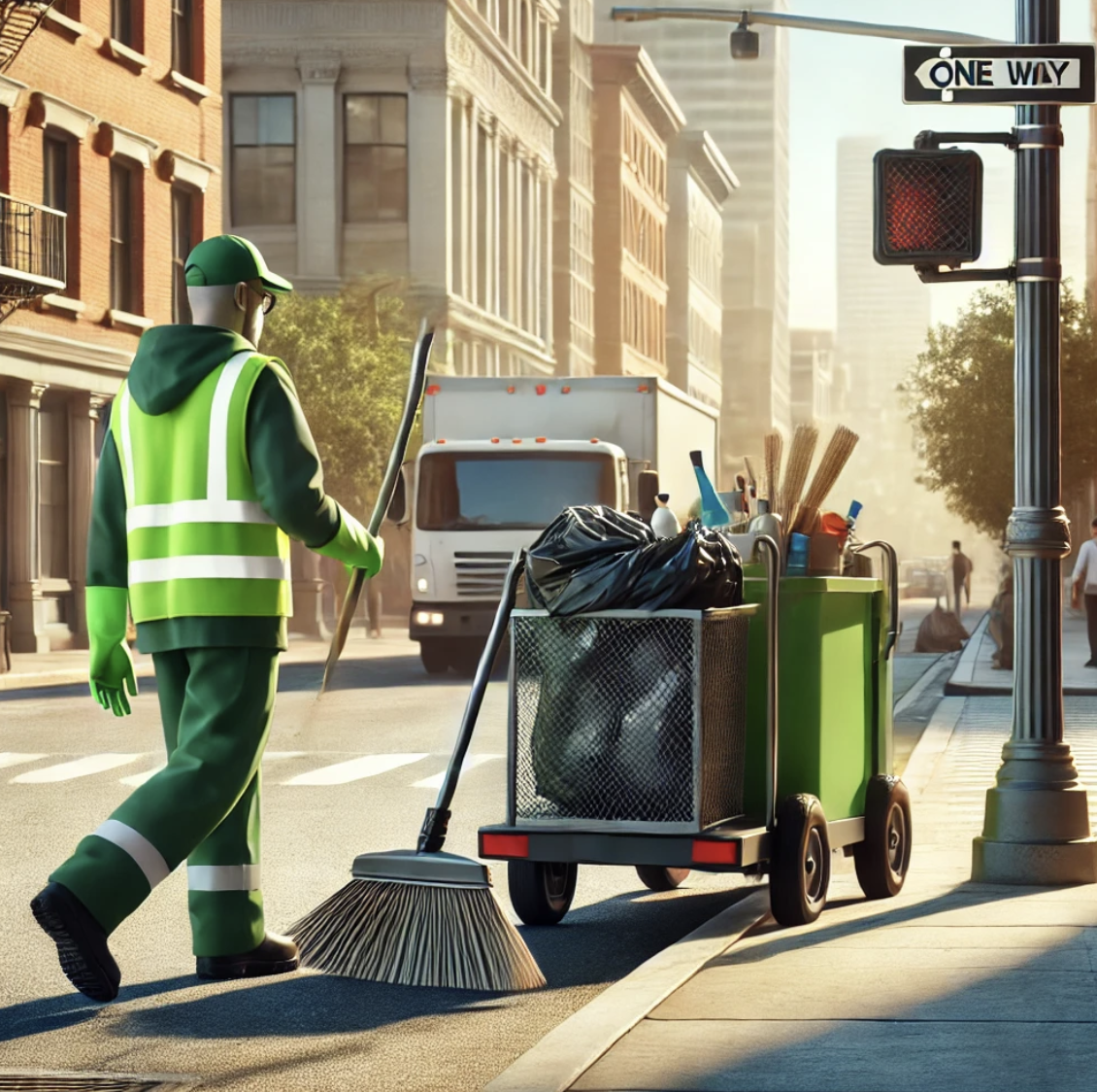 환경미화원 관련 사진