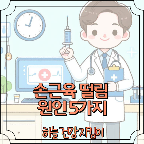 손근육 떨림 원인 5가지