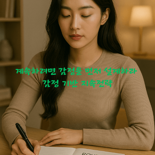 감정설계, 지속성공전략, 행동심리, 목표달성, 루틴설계, 자기계발, 습관만들기, 동기부여, 심리전략, 마인드셋