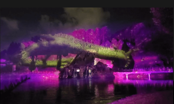 충북제천의림지미디어파사드