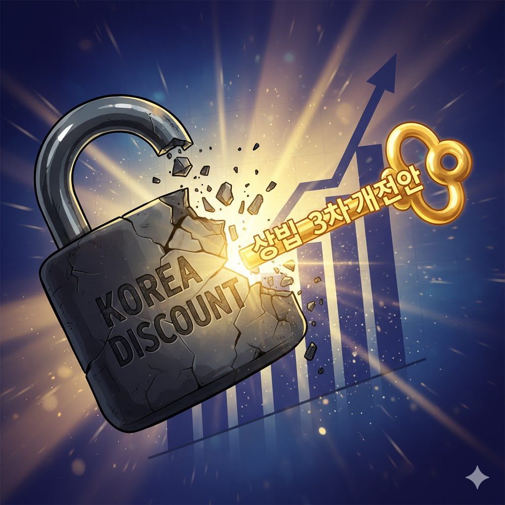 🔥 상법 3차 개정안 심층 분석: 코리아 디스카운트를 끝낼 자사주 소각 의무화 논의