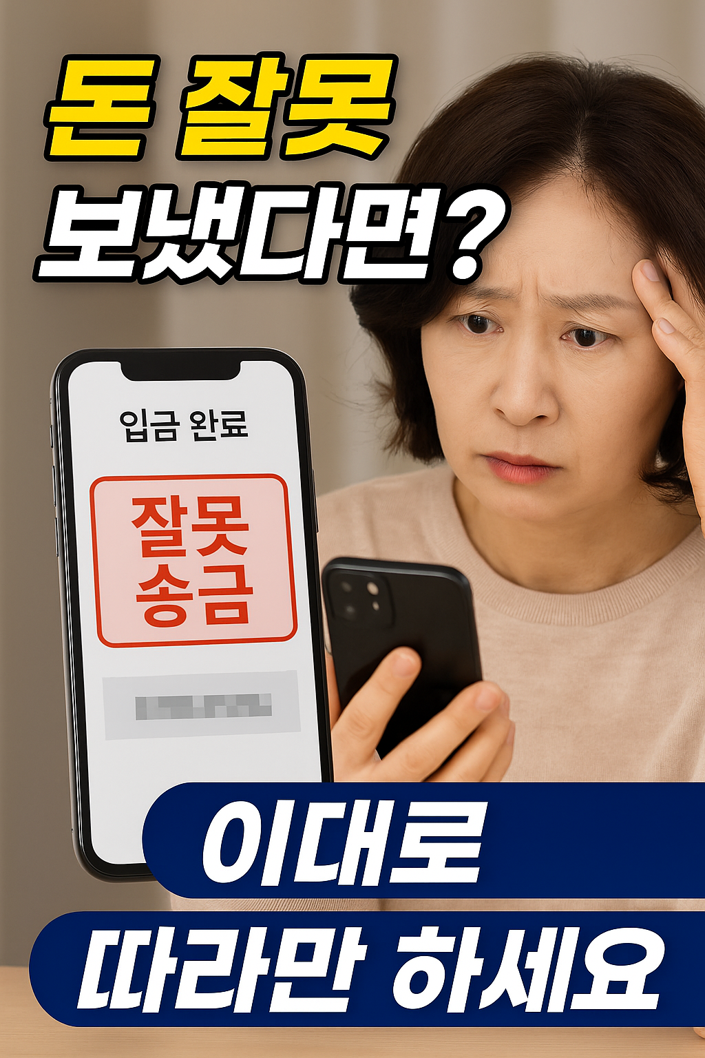 💸 돈 잘못 보냈을 때 대처법, 이렇게 하면 돌려받을 수 있습니다!