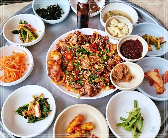 생생정보 전남 장성 돼지 주물럭 맛집