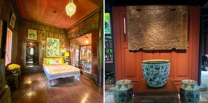 '짐 톰슨 하우스'(Jim Thompson House) 내부