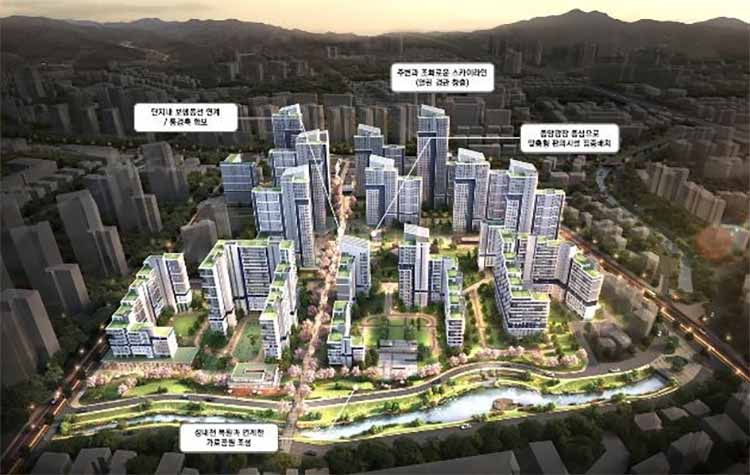 마천동 93-5번지(마천 5구역)조감도