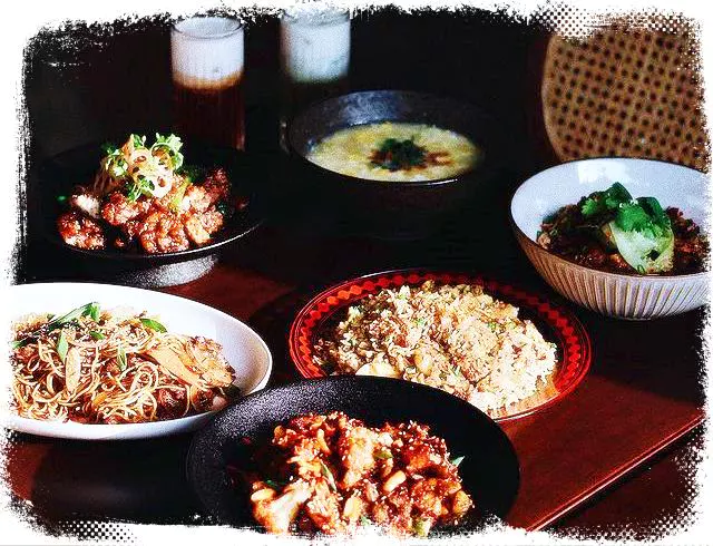 줄서는식당 중식당 차우미엔 몽골리안 비프 방방면 압구정 도산공원 맛집